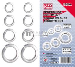 BGS technic Rugós alátét készlet | 1200 darabos - BGS 8053 (BGS 8053)