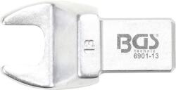 BGS technic Villásfej nyomatékkulcshoz | 13 mm | Befogó 14 x 18 mm - BGS 6901-13 (BGS 6901-13)