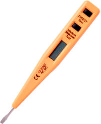  WOLKER Fázisceruza/teszter 130mm 12-220V digitális Hoteche - 286003 (286003)