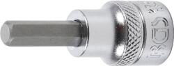 BGS technic Behajtófej | 10 mm (3/8") | Belső hatszögletű 1/4" - BGS 2725 (BGS 2725)