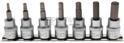 BGS technic Behajtófej-készlet | 10 mm (3/8") | Belső hatszögletű | 7 darabos - BGS 5107 (BGS 5107)