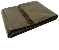 GEKO Takaróponyva 8x12m extra vastag barna 200gr (G70754)
