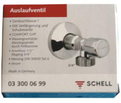 Schell mosógép csap (SCHELL_3-4coll)