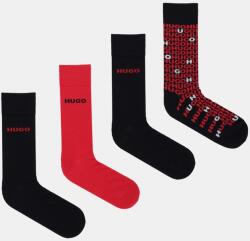 HUGO zokni 4 pár fekete, 50546673 - fekete 40/46