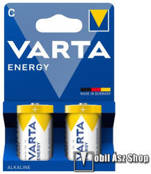VARTA ENERGY tartós elem (C/baby, LR14, 1.5V, alkáli) 2db/csomag (4114229422) - mobilasz