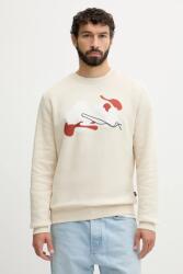 HUGO BOSS pamut melegítőfelső - bézs XXL - answear - 59 990 Ft