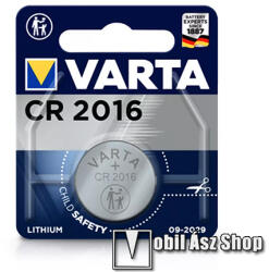 VARTA gombelem, 1db / csomag, CR2016, 3V, lítium
