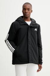 adidas rövid kabát 3S fekete, téli, JY8303 - fekete L