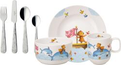Villeroy & Boch Veselă și tacâmuri pentru copii Happy as a Bear 7 el (14-8664-8435) Set pentru masa bebelusi