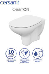 GROHE beépíthető WC-tartály szett króm nyomólappal + Cersanit Arteco perem nélküli fali WC, ülőkével (SET-FGR-202510141109)