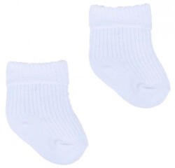  Yo! Baby pamut zokni - fehér 6-9 hó