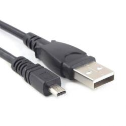  Cablu USB 2.0 la mini USB (Sanyo, Panasonic LUMIX, Fuji, Nikon) 2m Negru, KU2M2D (KU2M2D)