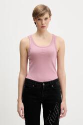 HUGO top fekete, 50514489 - rózsaszín L