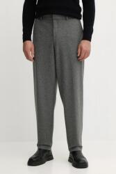 HUGO BOSS nadrág gyapjú keverékből - szürke 54