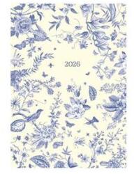 TopTimer Naptár, tervező, B6, heti, TOPTIMER "Joy", kék madár 3D (23T012J-063) - tonerpiac