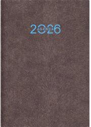 Dayliner Naptár, tervező, A5, heti, DAYLINER "Animal", Grizzly-szürkésbarna (DL6AG-ANFA5HE-GR) - tonerpiac