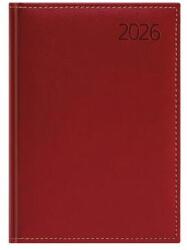 TopTimer Naptár, tervező, A5, napi, műbőr, TOPTIMER, "Business", bordó (26C021B-002) - tonerpiac