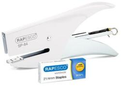 Rapesco Tűzőgép, kézi, 21/4, 12 lap, RAPESCO "SP-64", fehér (1381) - tonerpiac