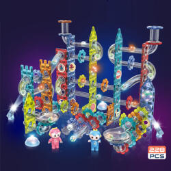 Mamido Mágneses világító kit labdapálya 228 részes (S-8905) - jatekokminiszteriuma