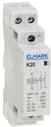 Elmark Moduláris mágneskapcsoló K20 25A 230 2NO Elmark (23014)