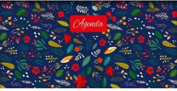 Dayliner Zsebnaptár fehér lapokkal fekvő Colors Folk Dayliner 2023 (DL3AG-COFZSFE-FO)