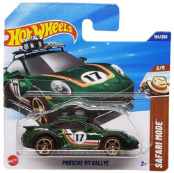 Mattel Hot Wheels Safari Mode - Porsche 911 Rally kisautó (HYW87)