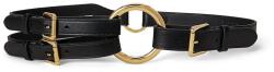 Lauren Ralph Lauren bőr öv - fekete L - answear - 46 990 Ft