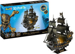 Revell Fekete Gyöngy (Karib-tenger kalózai) LED-es 3D puzzle (00155) (00155)