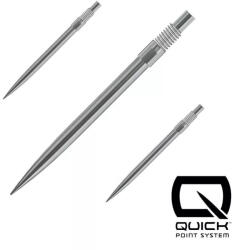 Harrows Darts fémhegy Harrows Quick Point ezüst, 40mm