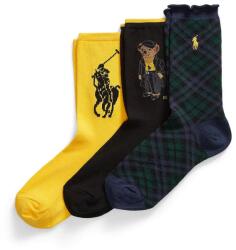 Ralph Lauren zokni 3 pár 455982965 - többszínű 39/41