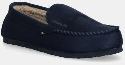 Tommy Hilfiger papucs HILFIGER M SDE DRIVER HOUSE SHOE sötétkék, FM0FM05617 - sötétkék Férfi 45
