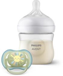 Philips Set pentru bebelusi Philips Avent Natural Response SCD837/10, Biberon, Suzeta 0-6 luni (SCD837/10)