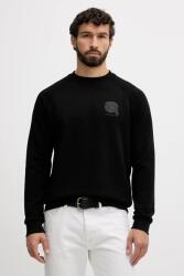 KARL LAGERFELD felső fekete, nyomott mintás, 554910.705010 - fekete M