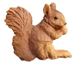 Mókus mogyoróval, öntapadós poly 3, 9x0, 9x3, 3 cm barna 4db/csomag (LR24B-7250)