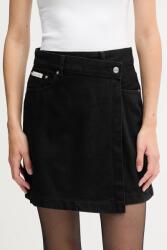 Calvin Klein Jeans farmer szoknya fekete, mini, harang alakú, LV047D777G - fekete 25