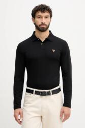 GUESS hosszú ujjú OLIVER fekete, sima, M5BP36 J1314 - fekete M