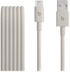 Beats Audio Cablu de date Apple Beats MDGJ4, USB-A la USB-C, 1.5 m (Bej) (MDGJ4EE/A)