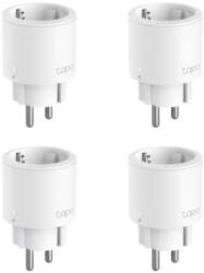 TP-Link Priza inteligenta TP-Link Mini Tapo P115, Wi-Fi, monitorizare consum energie, voice control, 16A, compatible with Android / iOS, Amazon Alexa si Google Assistant, 220-240V, design compact, 4 pack (Alb