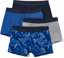 Tchibo - 4 férfi boxer alsónadrág - férfi - méret L/6 - kék/mintás