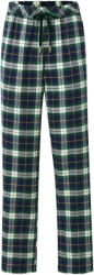 Tchibo - Flanel szabadidőnadrág - nő - méret 42 - kék/kockás - tchibo - 6 495 Ft