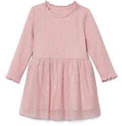 Tchibo - Bordás ruha gyerekeknek - nő - méret 122/128 - rózsaszín