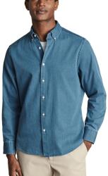 Charles Tyrwhitt Button-Down Collar Denim Shirt - Slim fit | M