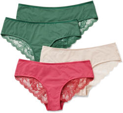 Tchibo - 4 női brazil alsó - nő - méret L 44/46 - zöld