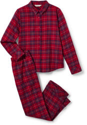 Tchibo - Női flanelpizsama - nő - méret 40 - kék/kockás