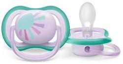 Philips Suzeta Philips Avent Ultra Air SCF086/04, 0-6 luni, Soare, 1 buc (SCF086/04)