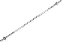 Physionics Súlyzórúd krómozott 140 cm csillagzár (BARB-140 (30)) - gorillasports