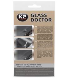 K2 GLASS DOCTOR szélvédő és üveg javító szett