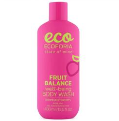 Ecoforia Fruit balance well-being tusfürdő, 400 ml - hajvarazs