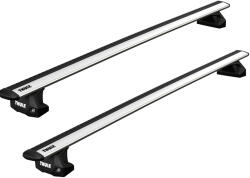 Thule Autófelszerelés Tetőcsomagtartó - Thule Wingbar EVO 135 cm tetőcsomagtartó fixpontos Audi típusokra (THU_710700_KIT7005_711400)