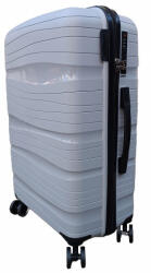 Vanko Szürke bőrönd nagyméretű L-es TSA zárral strapabíró polipropilén (em-v-75-l-grey)